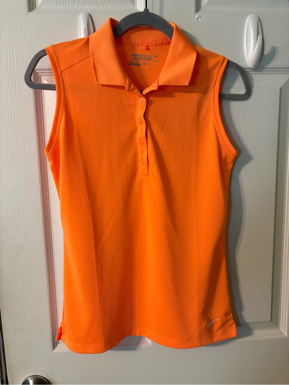 Nike Golf Tour Performance Dri-FIT women’s sleeveless polo Size S